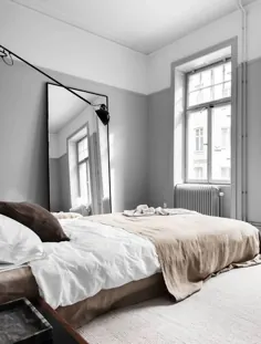 خانه گرم با رنگ خاکستری - طراحی COCO LAPINE