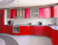 عکس آشپزخانه - مدرن - کابینت آشپزخانه دو رنگ (صفحه 10)