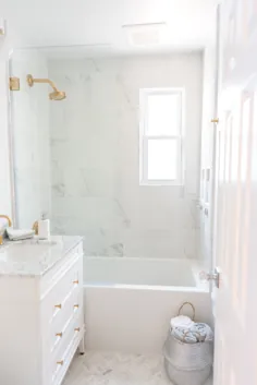 قبل و بعد: تبدیل حمام خود از یک آشفتگی دهه 1940 به یک زیبایی کلاسیک - Cronikas