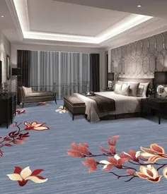 از CHINA سفارشی هتل فرش اتاق مهمان فرش طراحی زیبا